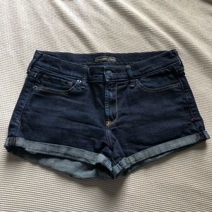 Abercrombie & Fitch Shorts - Abercrombie & Fitch | Dark Wash Cuffed Shorts Abercrombie & Fitch Shorts - Abercrombie & Fitch | Dark Wash Cuffed Shorts